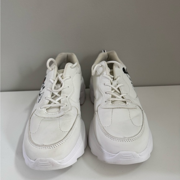 Disney Mickey & Minnie Mouse Chunky White Sneakers - Picture 4 of 5